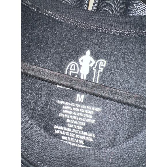 Ugly Christmas Sweater Xmas Sweatshirt Crewneck Size Medium Elf NWT - Picture 2 of 3